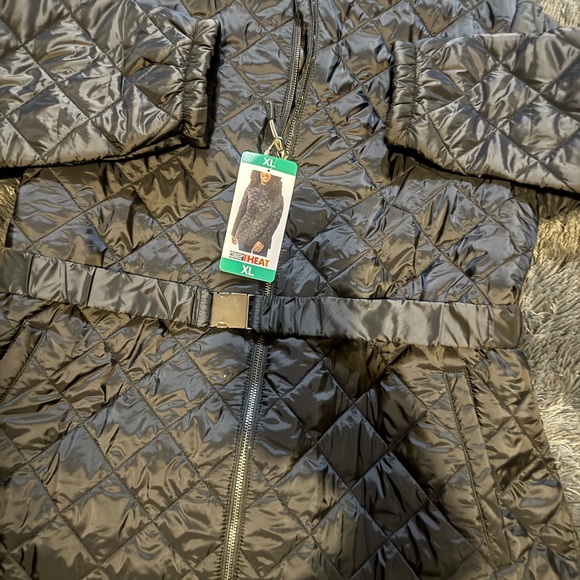 NWT! Versatile light-weight Black Jacket Brand New! Belt waistband option - Picture 2 of 7